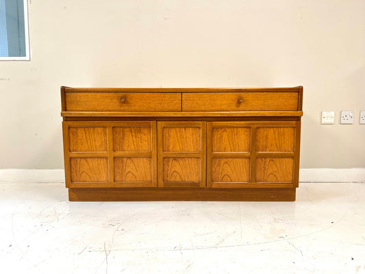 Nathan Squares Teak Sideboard, Mid Century - image 1