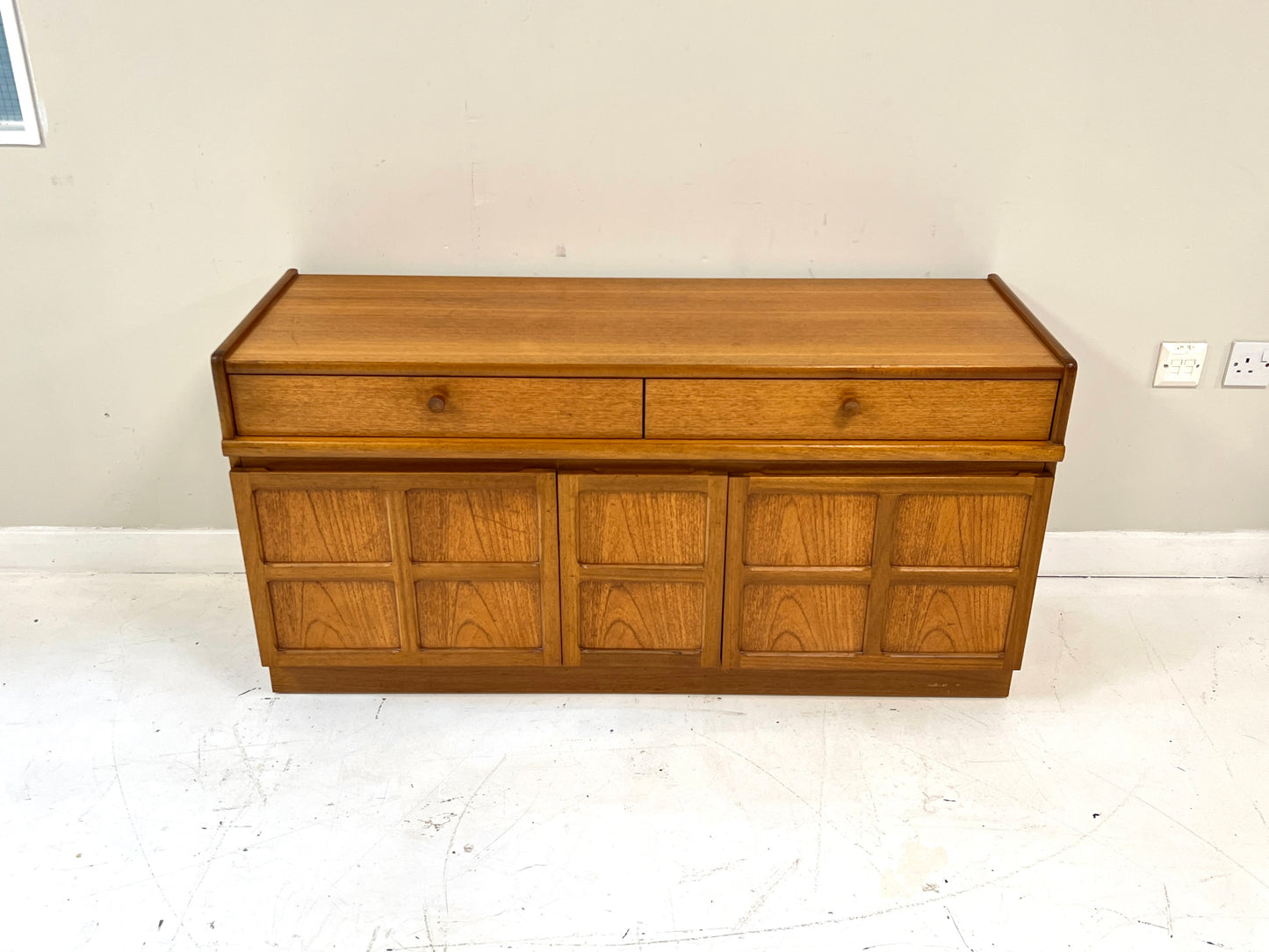 Nathan Squares Teak Sideboard, Mid Century - image 6