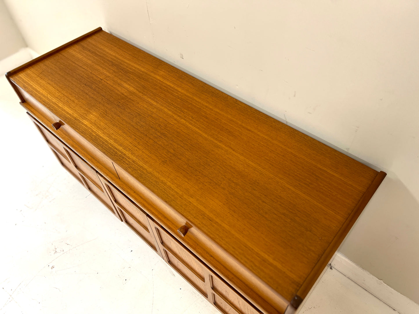 Nathan Squares Teak Sideboard, Mid Century - image 7