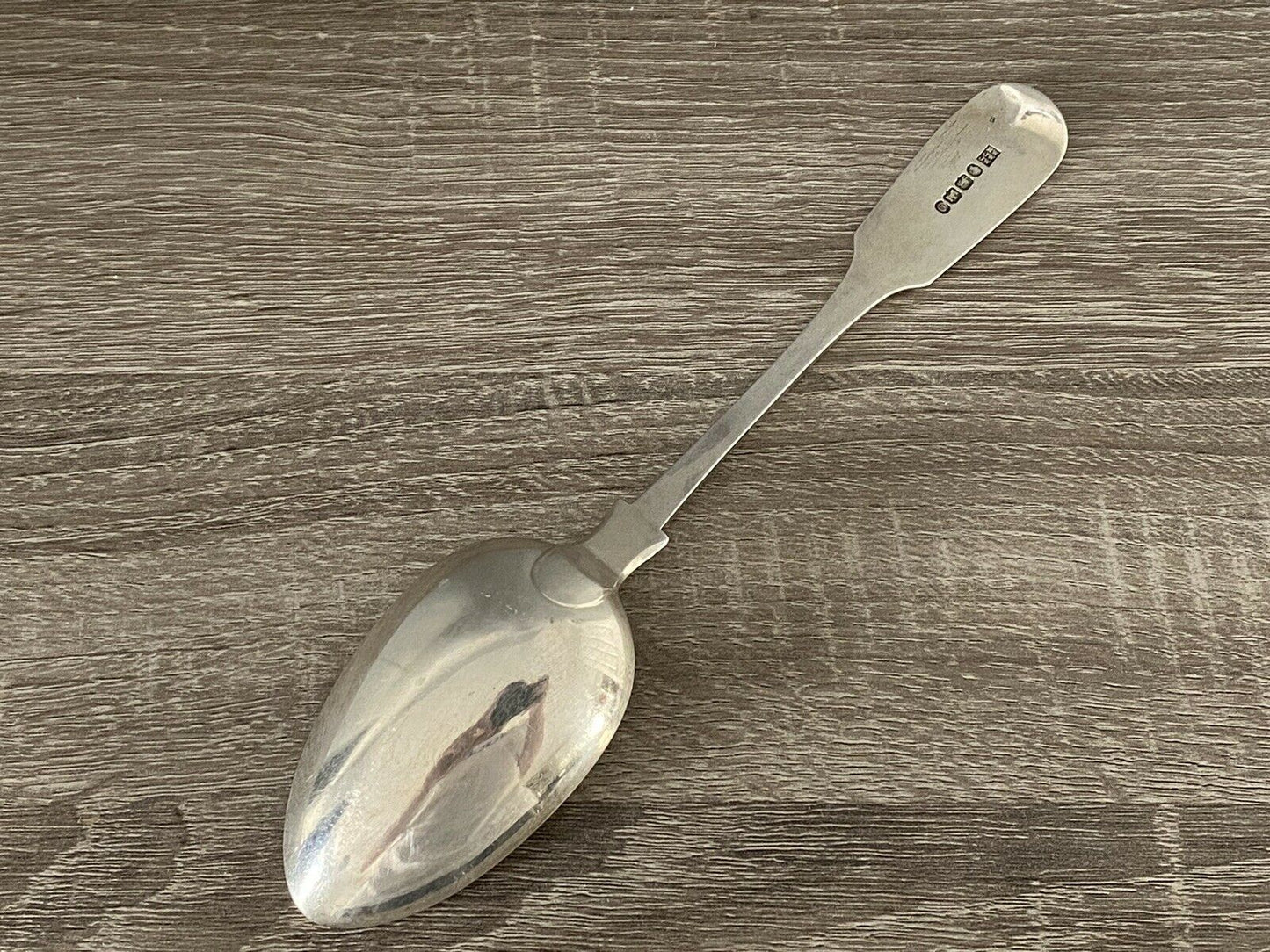 Silver Table Spoon By Robert Jones & Joshua William, Exeter 1850