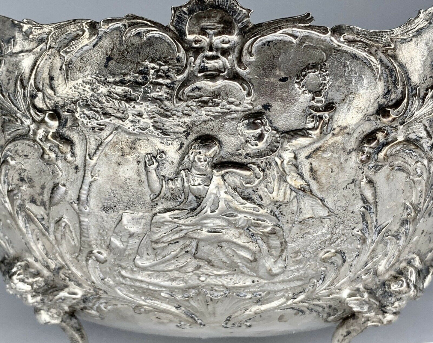 Hanau 800 Grade Silver Twin Handled Bowl By Neresheimer & Sohne