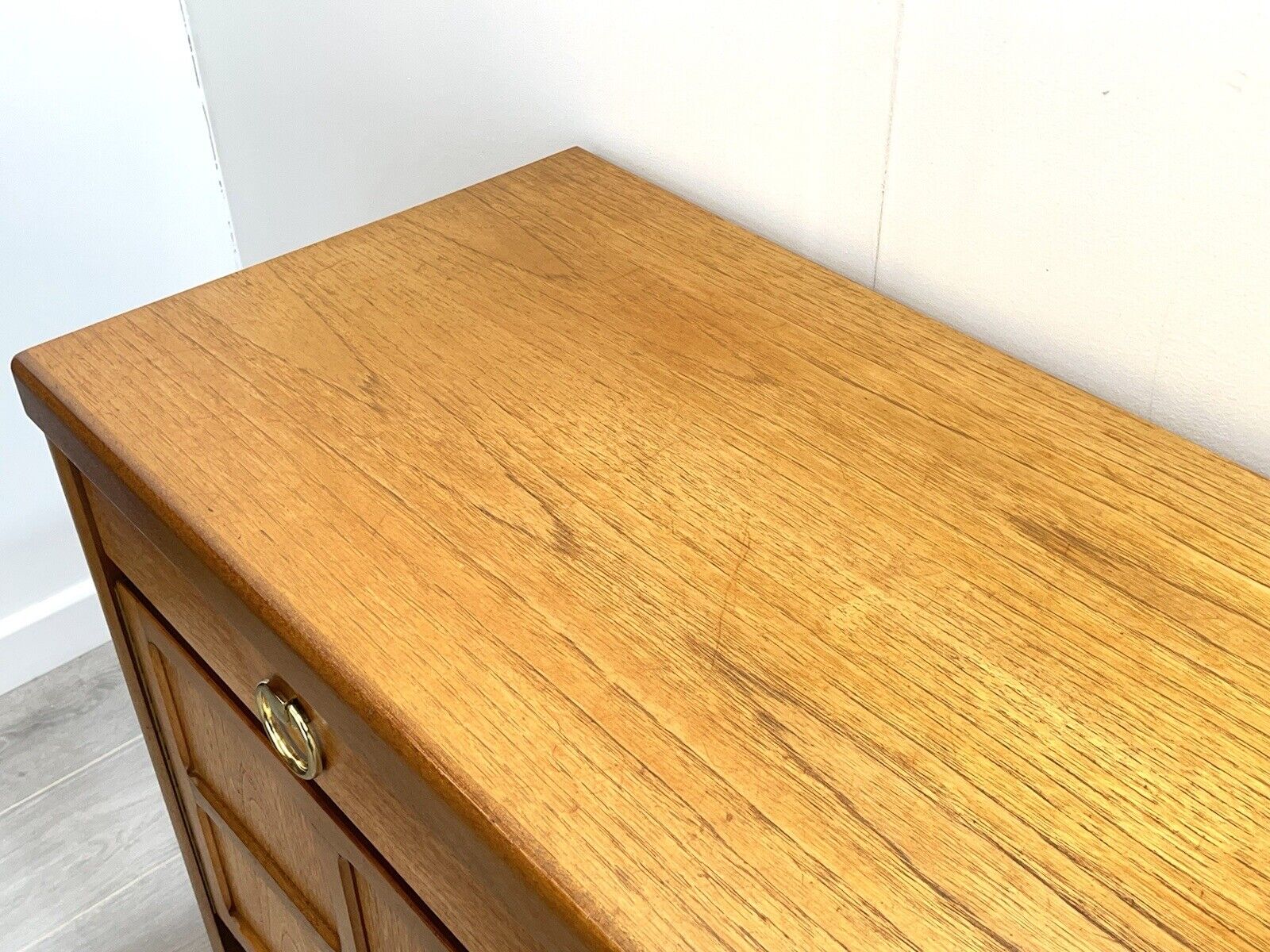 Nathan Squares, Teak Mid Century Sideboard