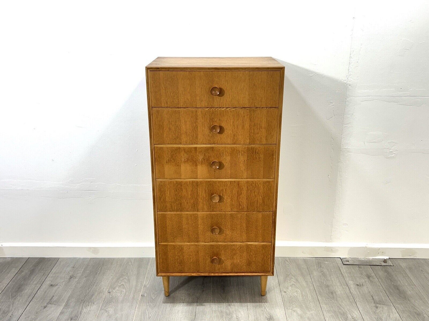 Meredew, Mid Century 6 Drawer Chest of Drawers / Tallboy