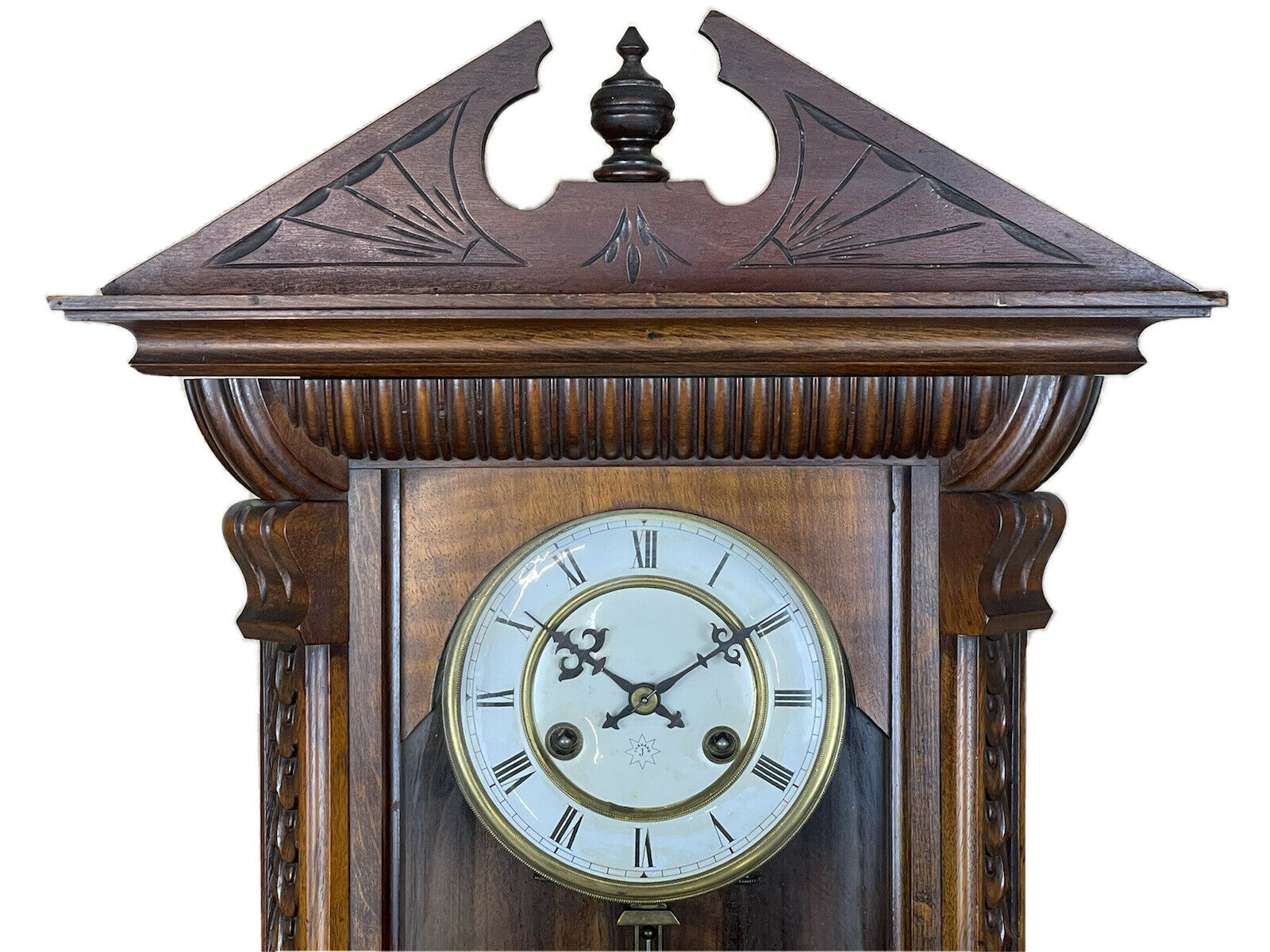 Junghans, Walnut, Vienna Wall Clock, C1870