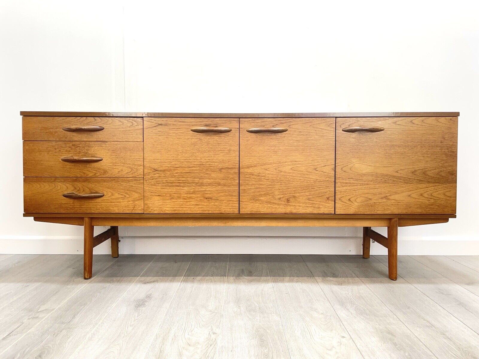 Avalon, Mid Century Long Teak Sideboard