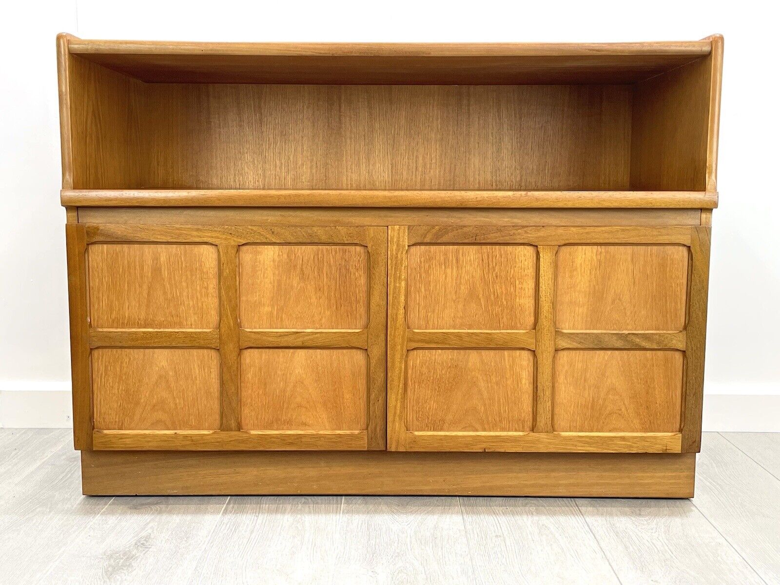 Nathan / Parker Knoll Squares, Mid Century Teak Compact Sideboard / Cupboard