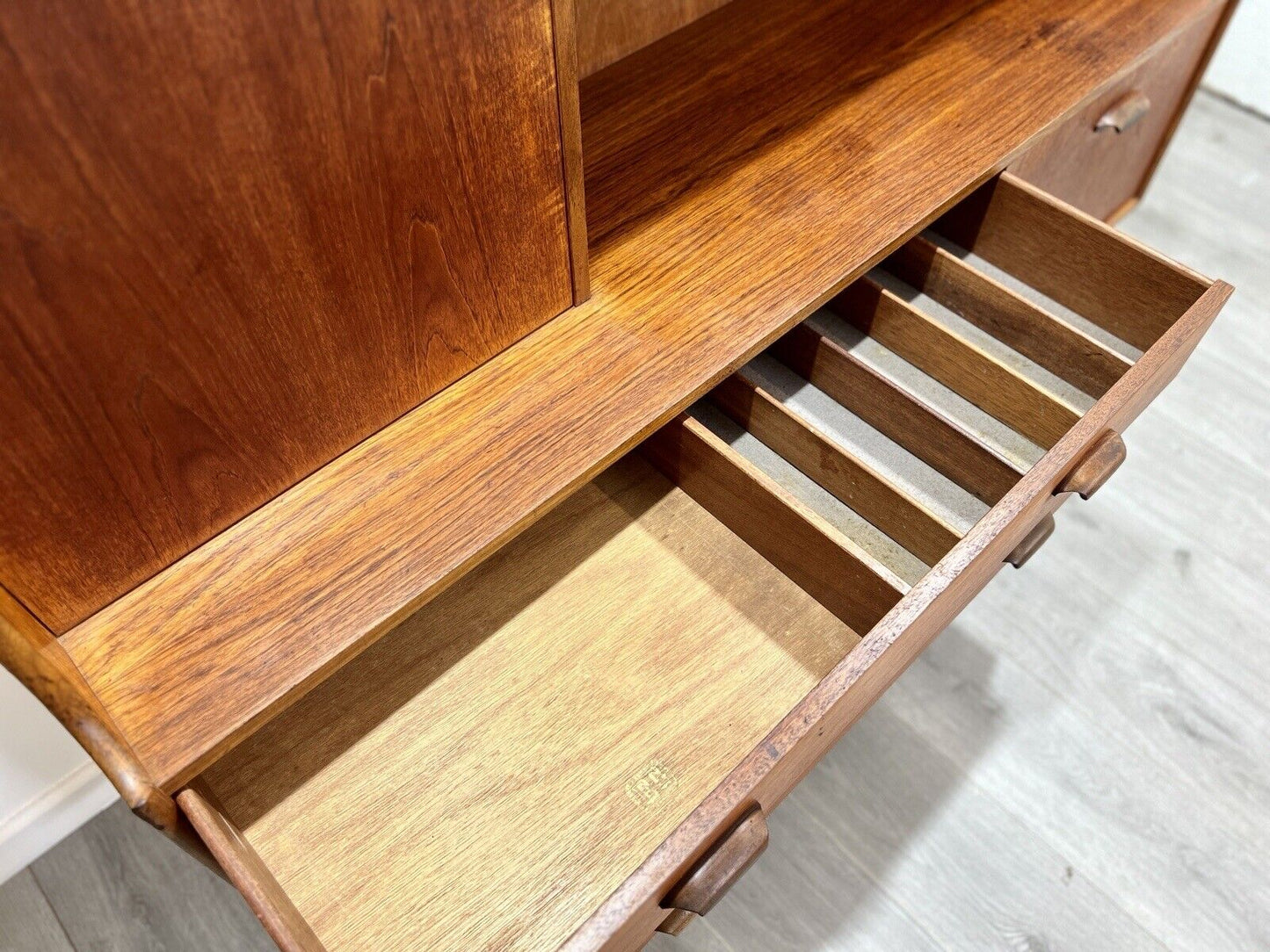 G Plan Brasilia, Mid Century Teak Highboard / Tall Sideboard