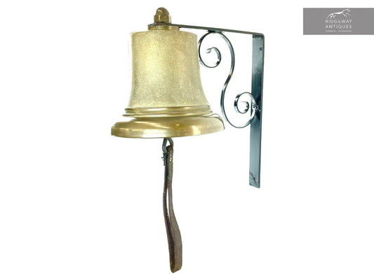1952 - Bronze Bell with Bracket from the Green Goddess Fire Engine