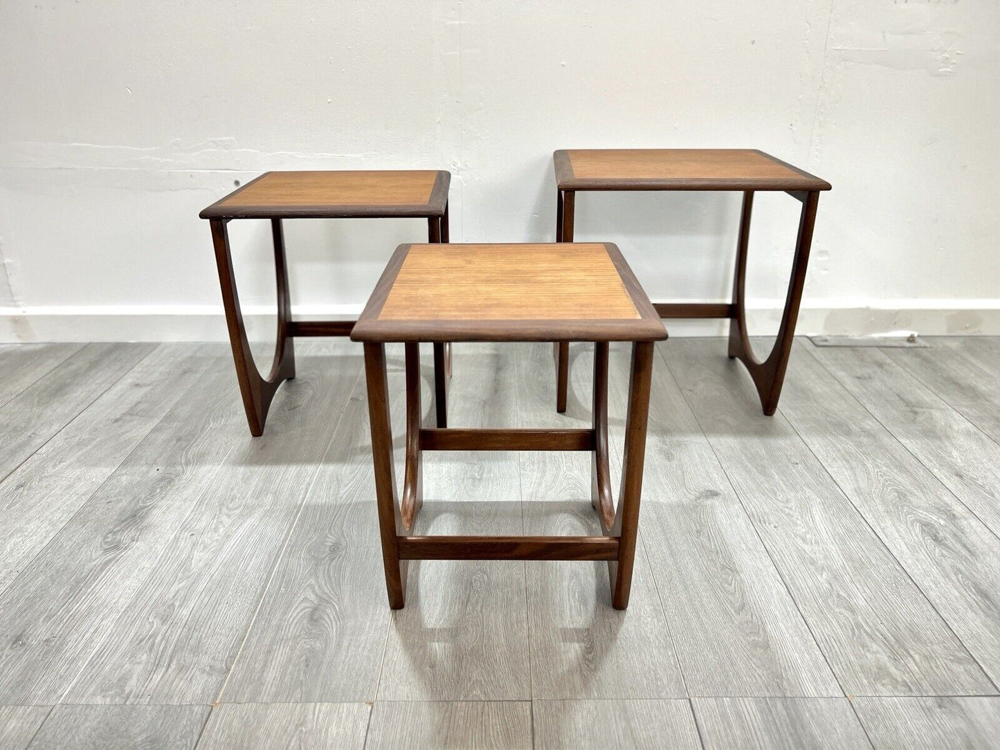 G Plan Astro, Nest of 3 Teak Tables