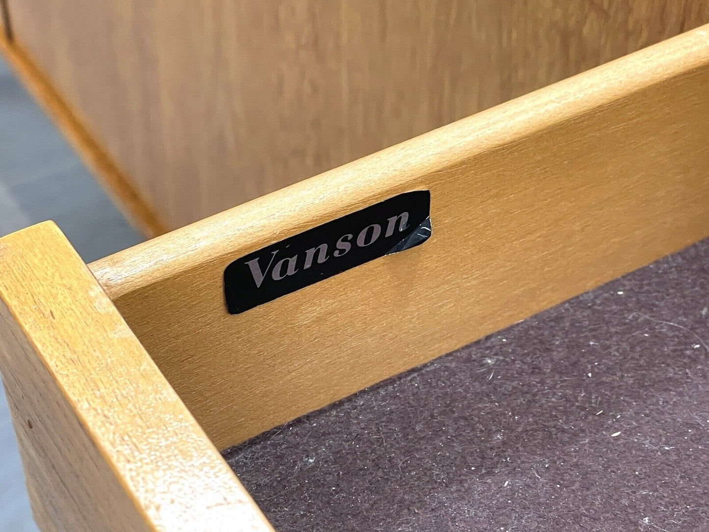 A Rare Vanson, Long Mid Century Sideboard