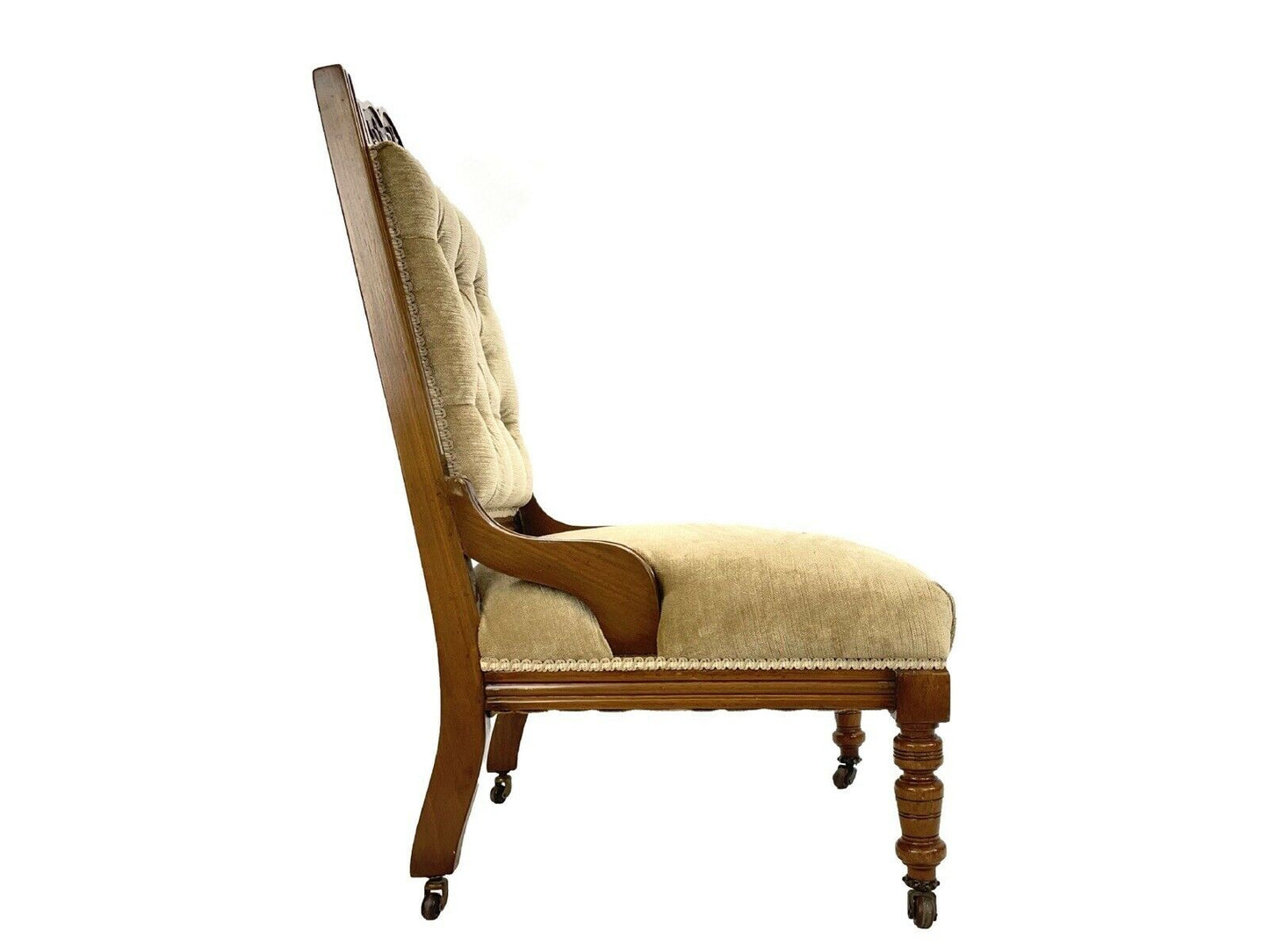 Victorian Mahogany Nursing Chair