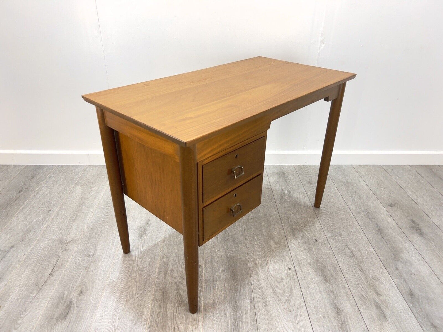 James Leonard for Esavian, Mid Century Teak Desk