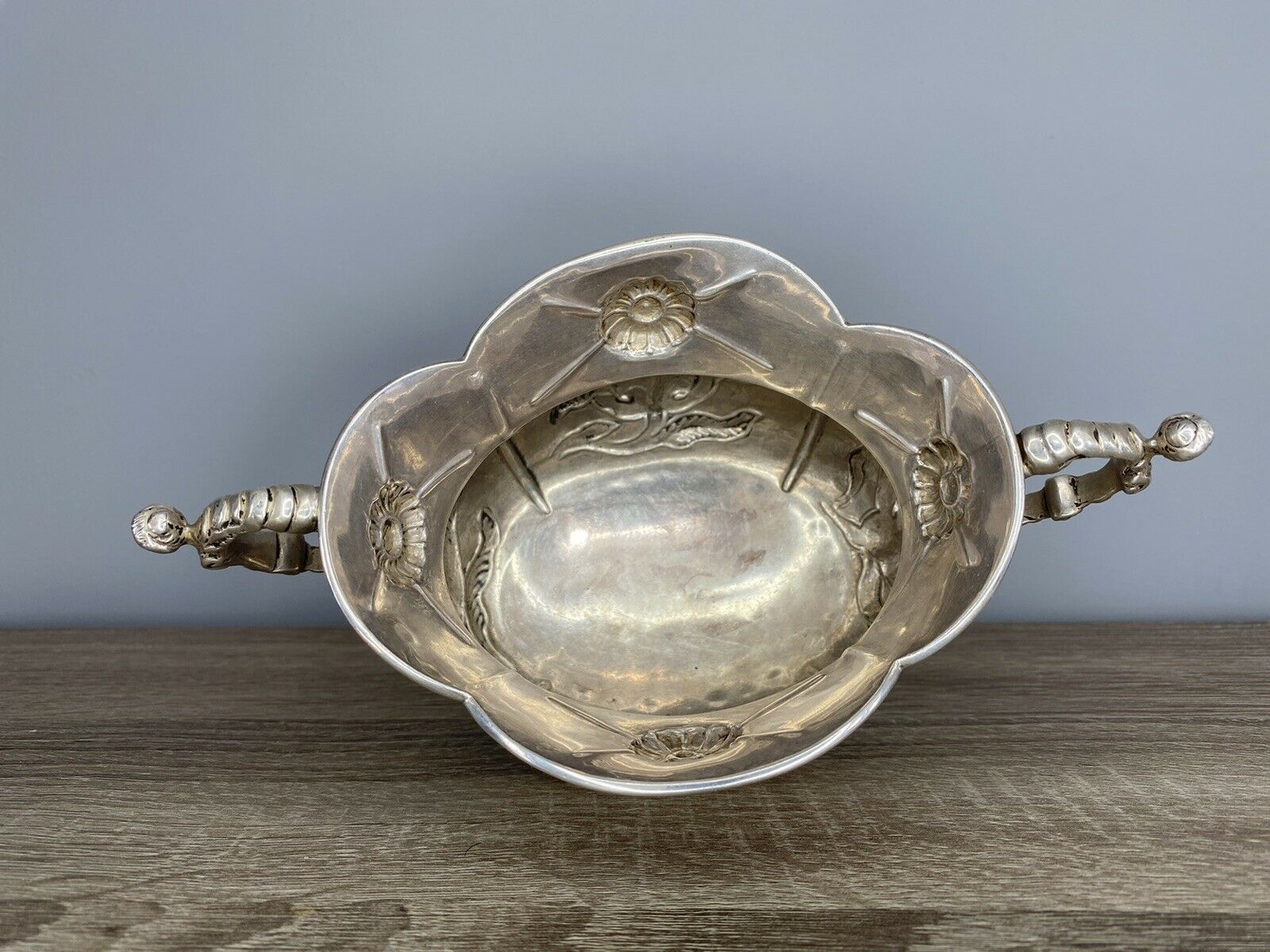 English 17th Century, Charles II Silver Bowl/Porringer