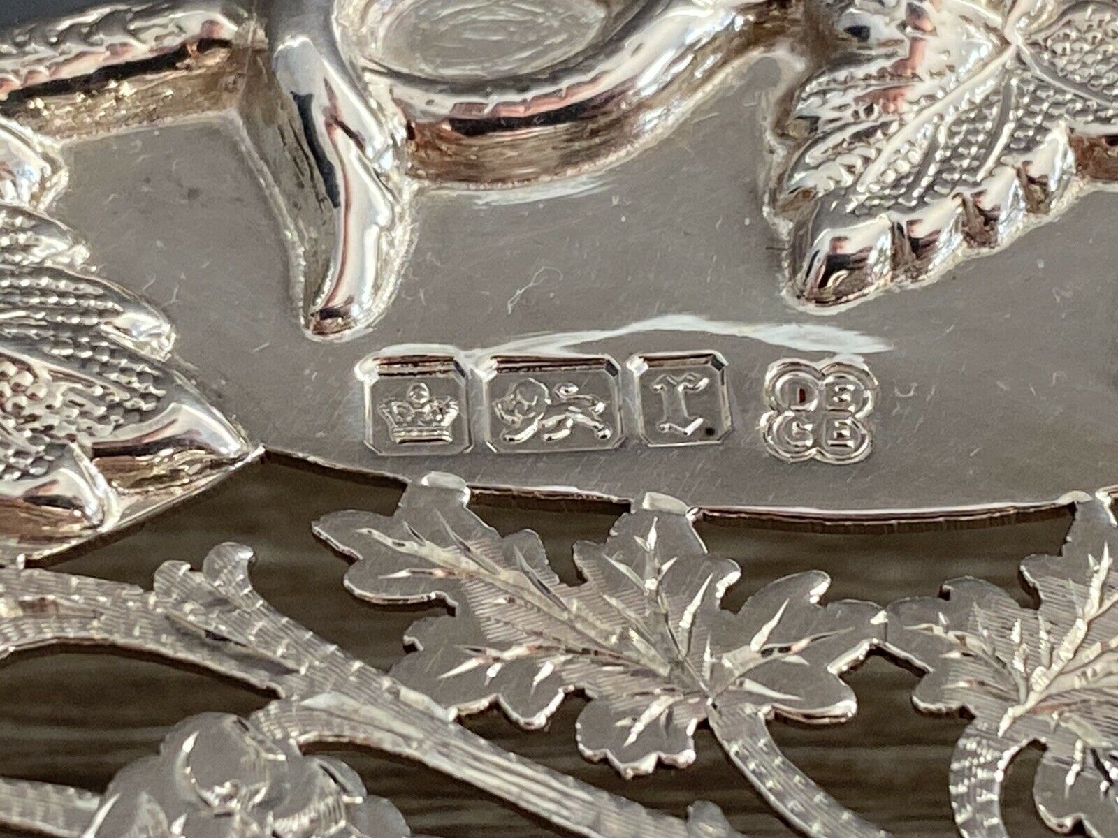 6 Piece Silver Tazza Set By David & George Edward, Sheffield 1909