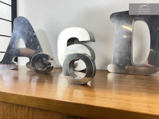 Chrome Plated, 3D Sign / Advertising Letters - Letter “O”