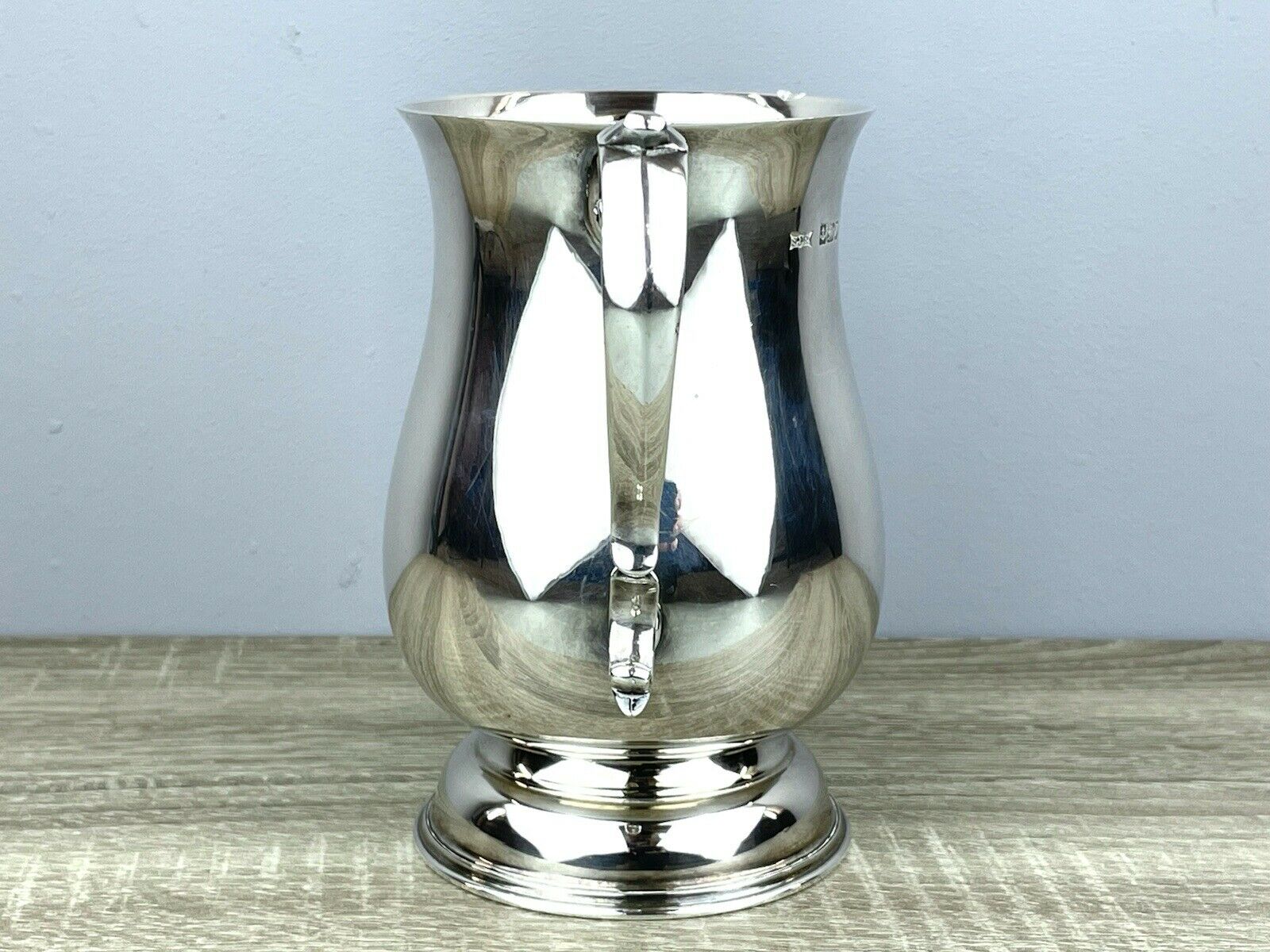 Silver Pint Tankard, Birmingham 1987 by S J Rose & Son