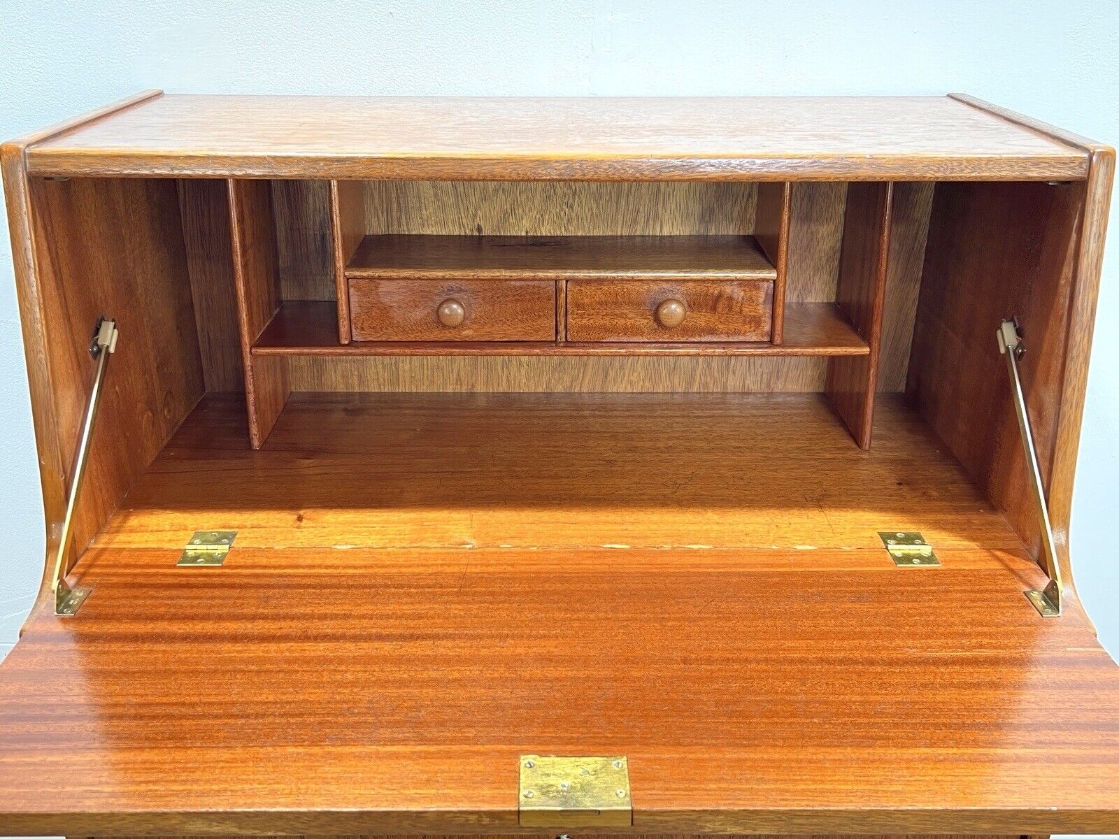 Jentique, Mid Century Teak Bureau