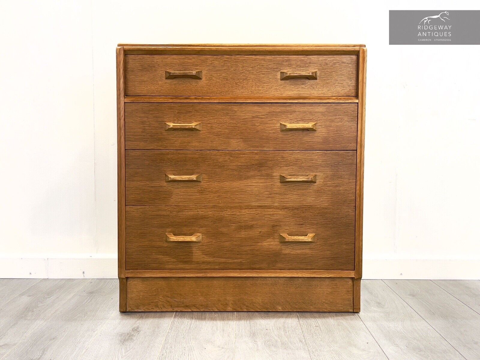 Mid Century, G Plan / E Gomme Brandon Set of 4 Chest Chest of Drawers