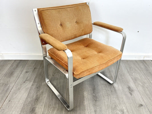 J. O. Carlsson Mondo, Corduroy & Aluminium Club / Lounge Chair