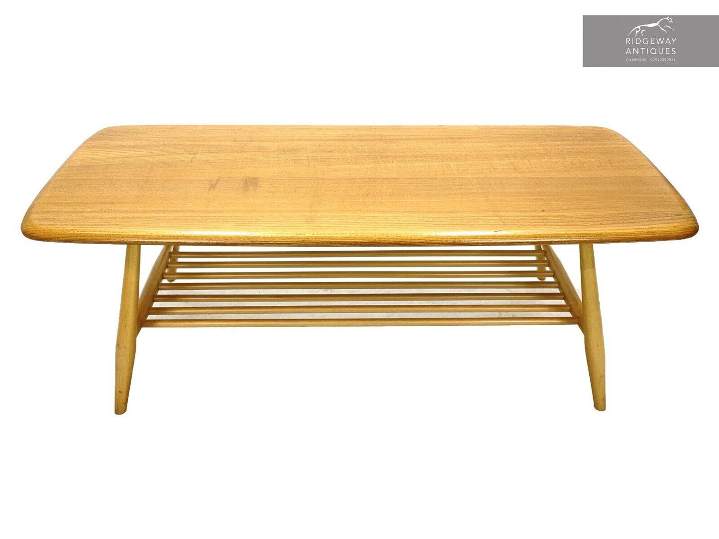 Mid Century Modern, Ercol 459 Coffee Table with Magazine Rack
