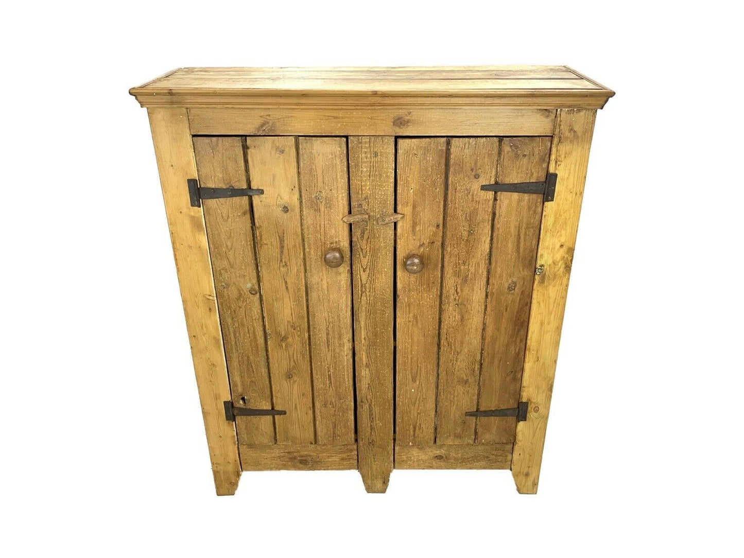 Antique, Rustic Pine Linen Cupboard