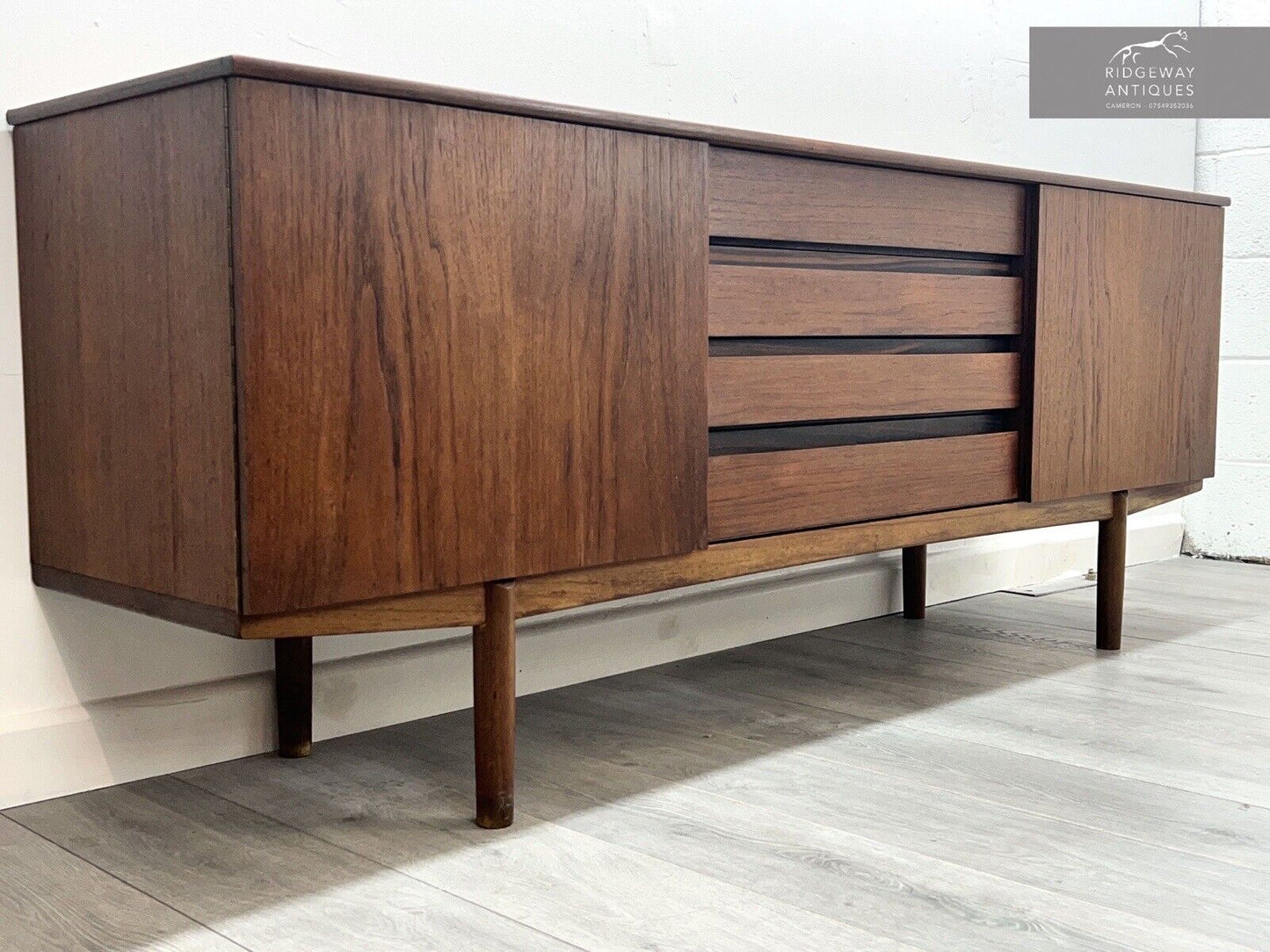 Peter Hayward for Vanson, Mid Century Teak Sideboard