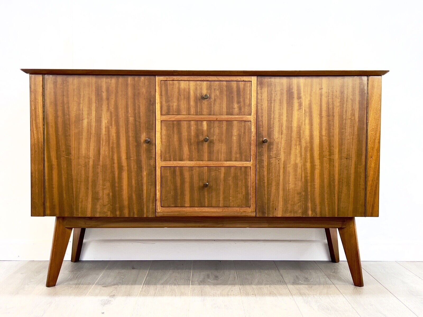 Morris of Glasgow Cumbrae Range, Mid Century Zebra Sideboard