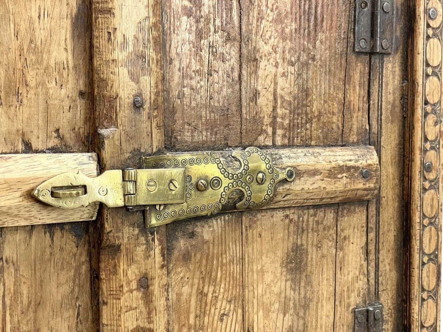 Antique, Carved Indian Window Shutter