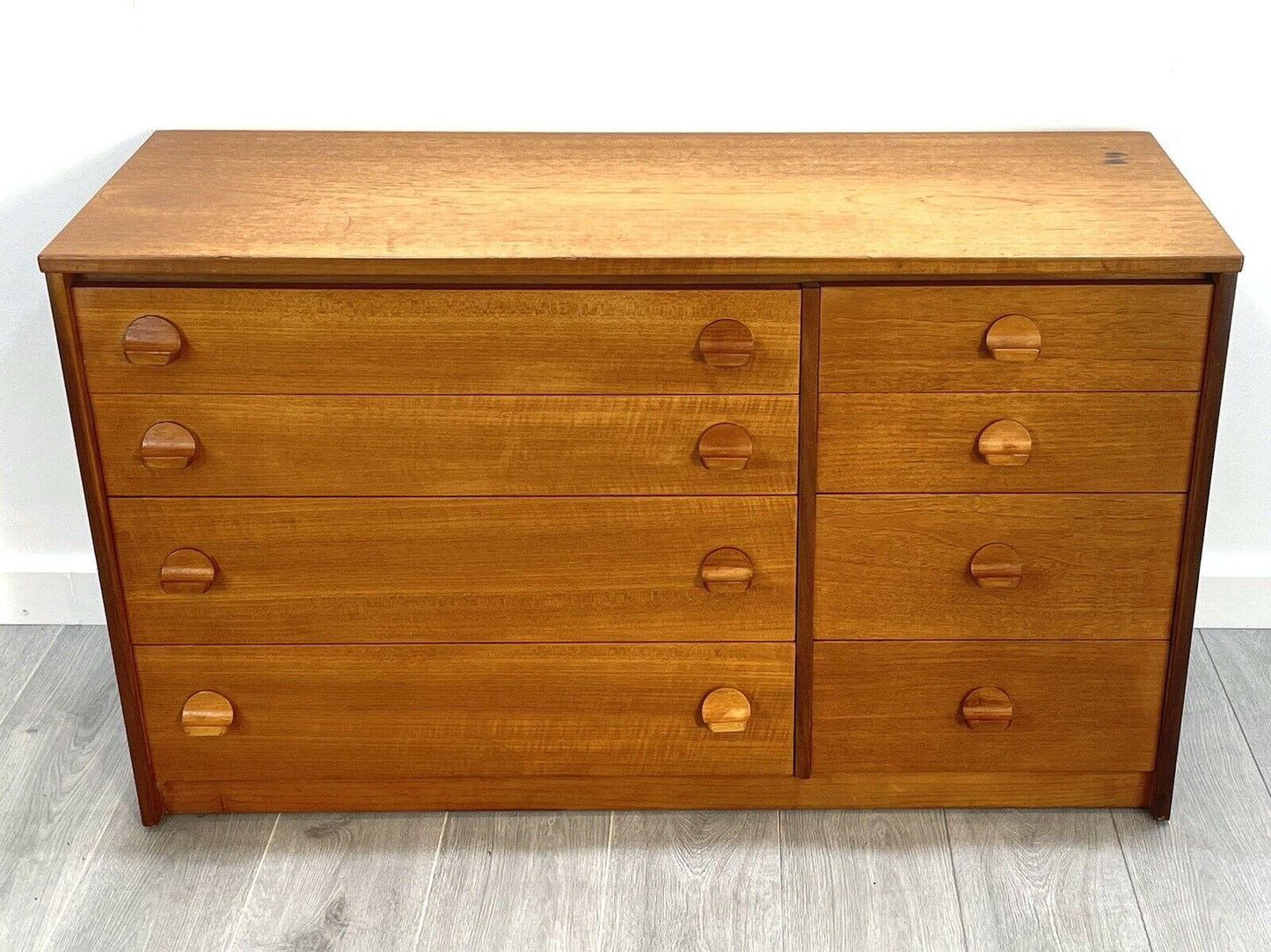 Stag Cantata, Mid Century Teak Chest of Drawers