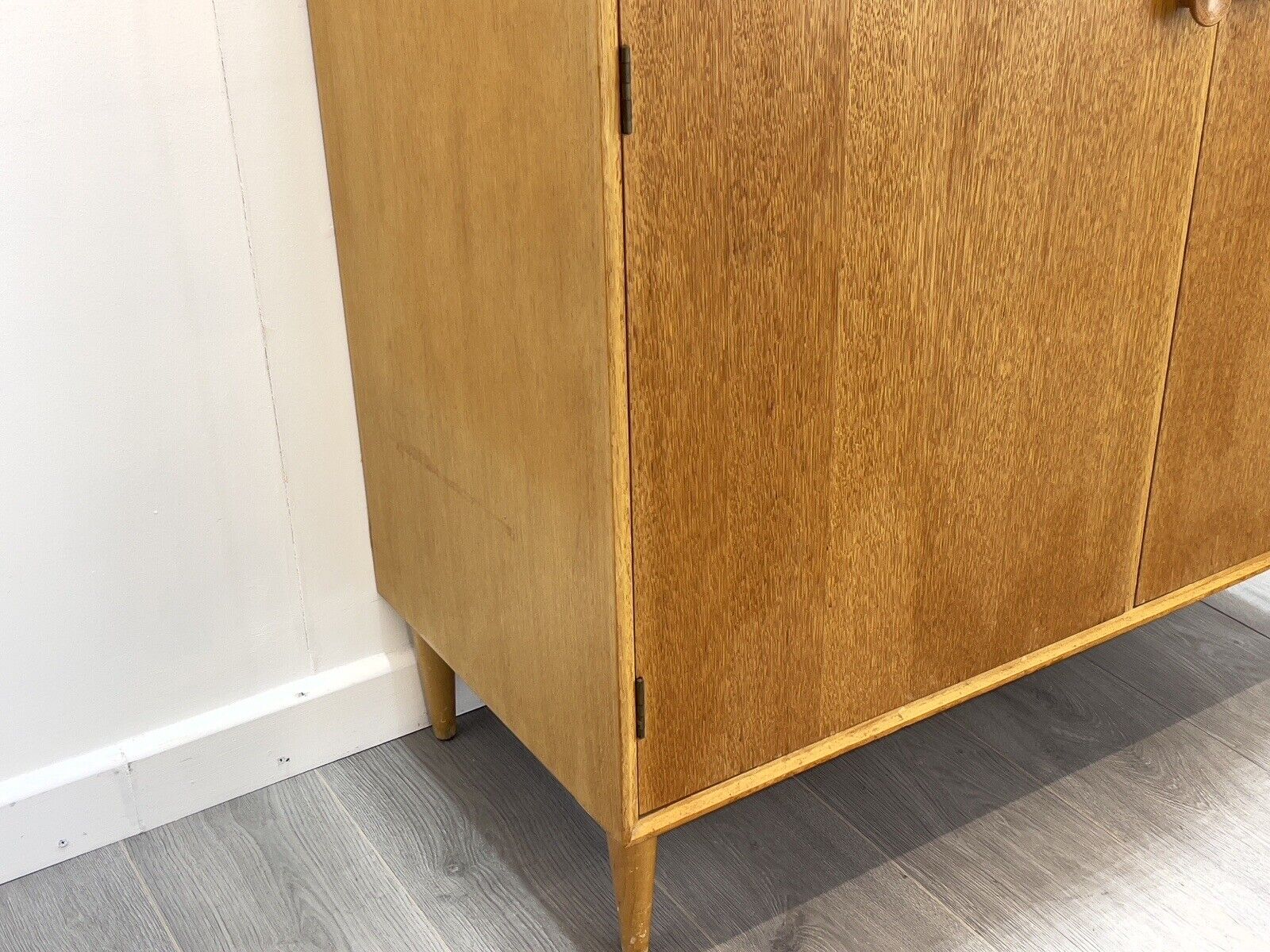 Meredew, Mid Century Light Oak Compactum / Gentleman’s Wardrobe