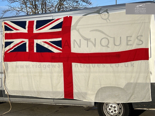 12ft x 6ft, Royal Navy White Ensign Flag