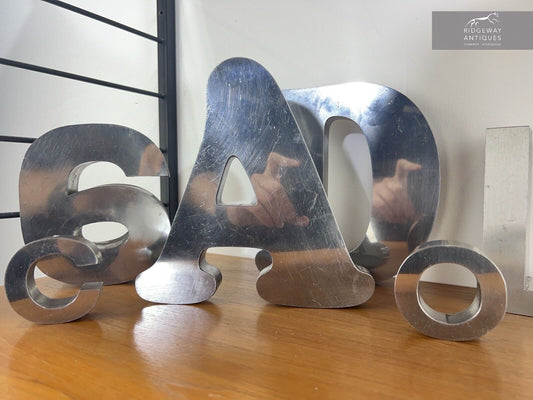 Chrome Plated, 3D Sign / Advertising Letters - Letter “A”