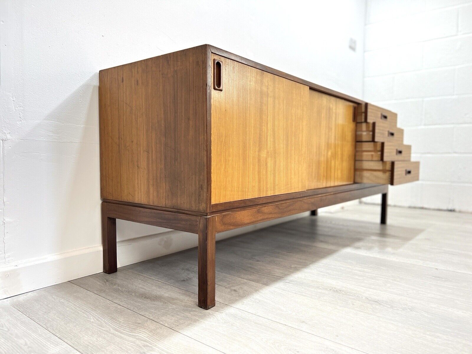 Remploy, Mid Century Afromosia & Ash Sideboard