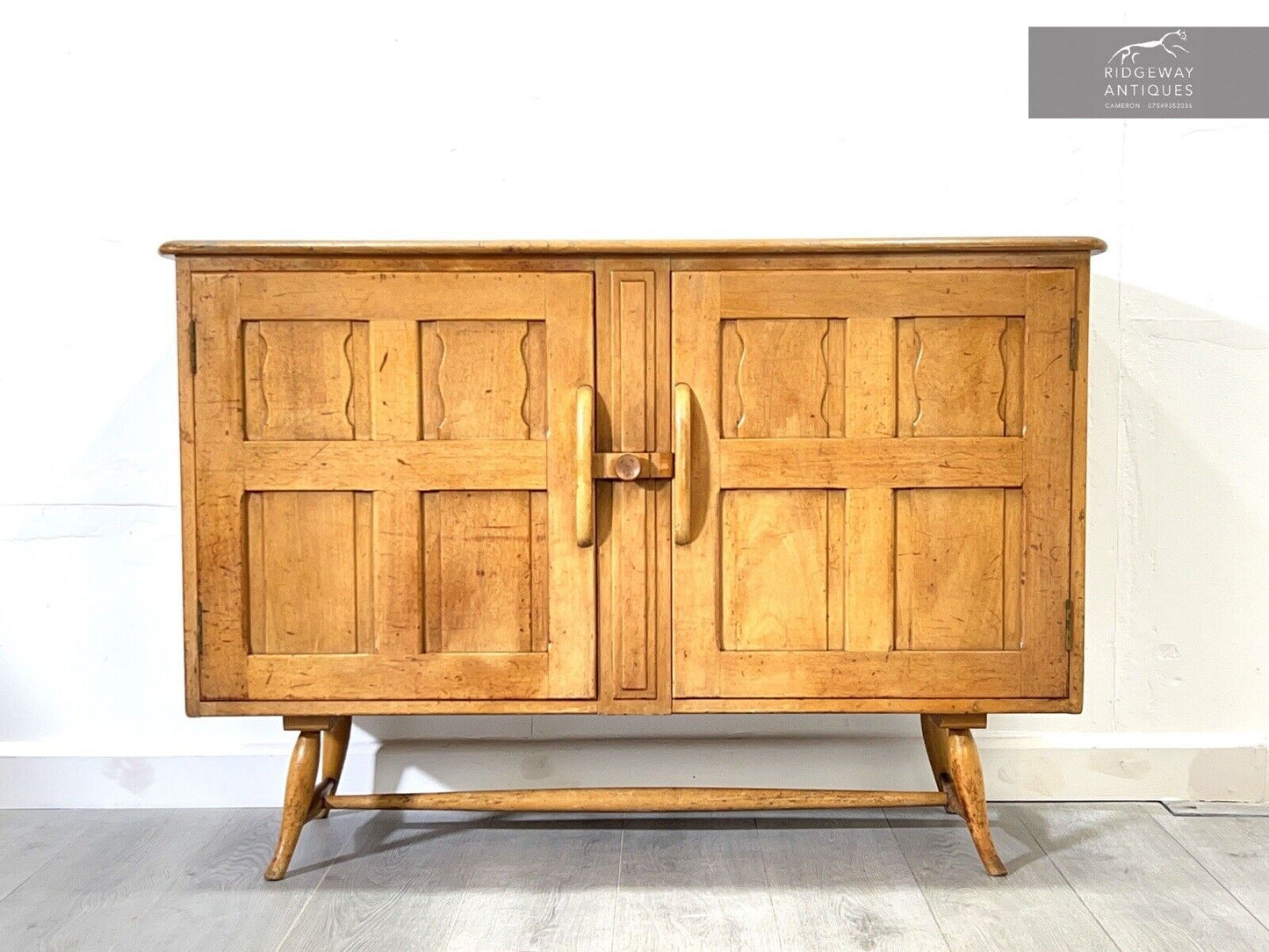 Rare, Mid Century Ercol Model 120 Sideboard