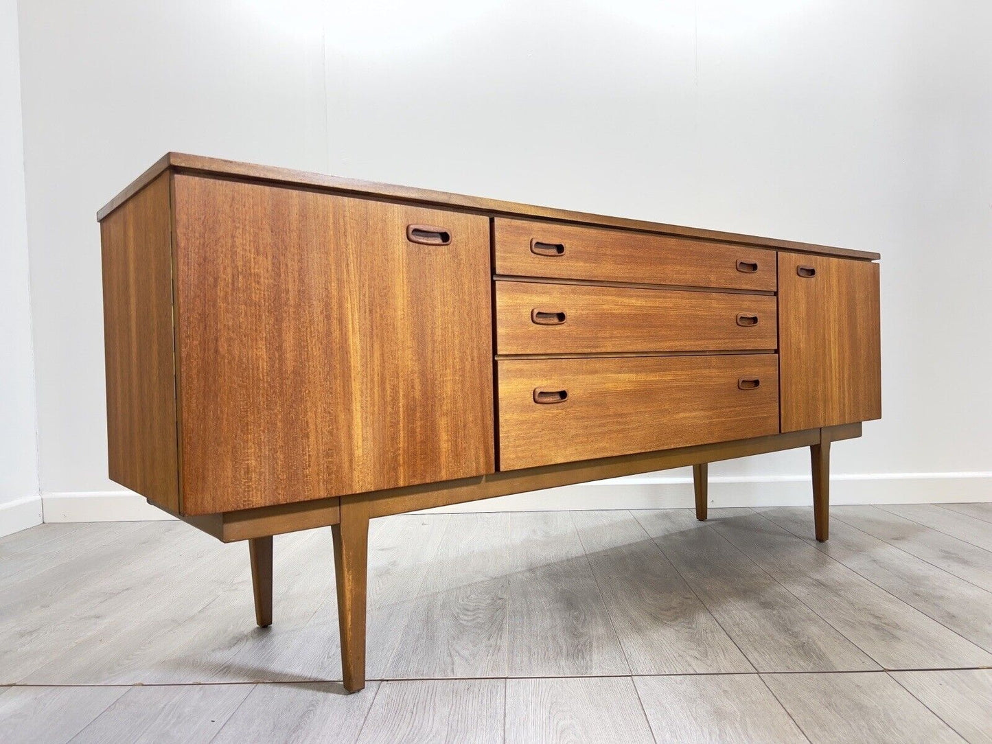 Nathan, Mid Century Teak Sideboard / Credenza