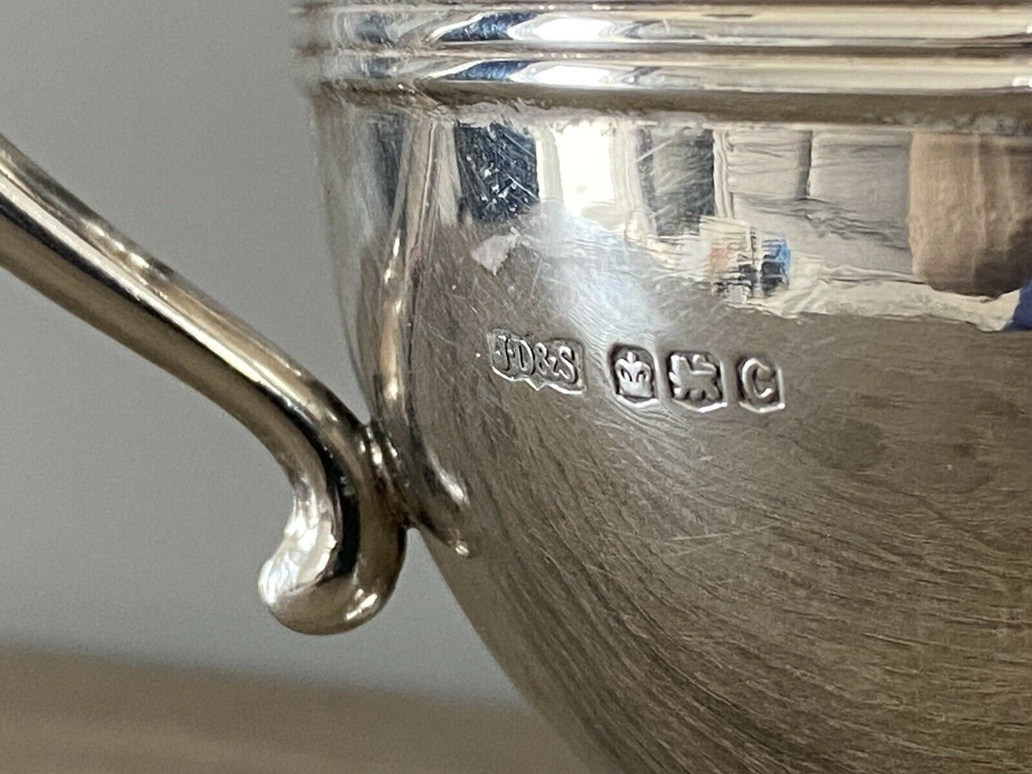 Silver Gilt Cream Jug By J. Dixon & Sons, Sheffield 1920