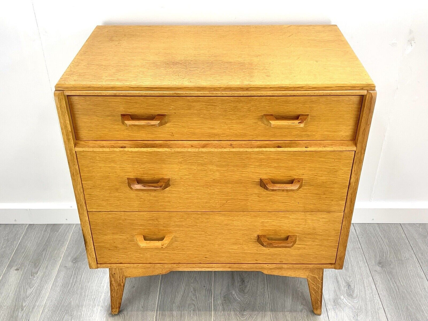 E Gomme / G Plan Brandon, Vintage Oak 3 Drawer Chest of Drawers