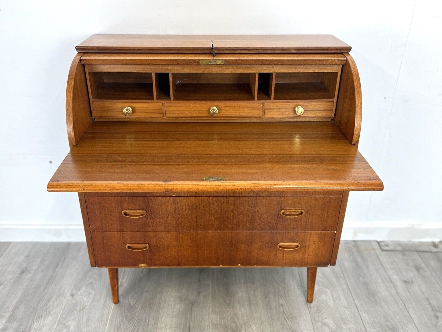 Egon Ostergaard, Vintage Swedish Teak Bureau