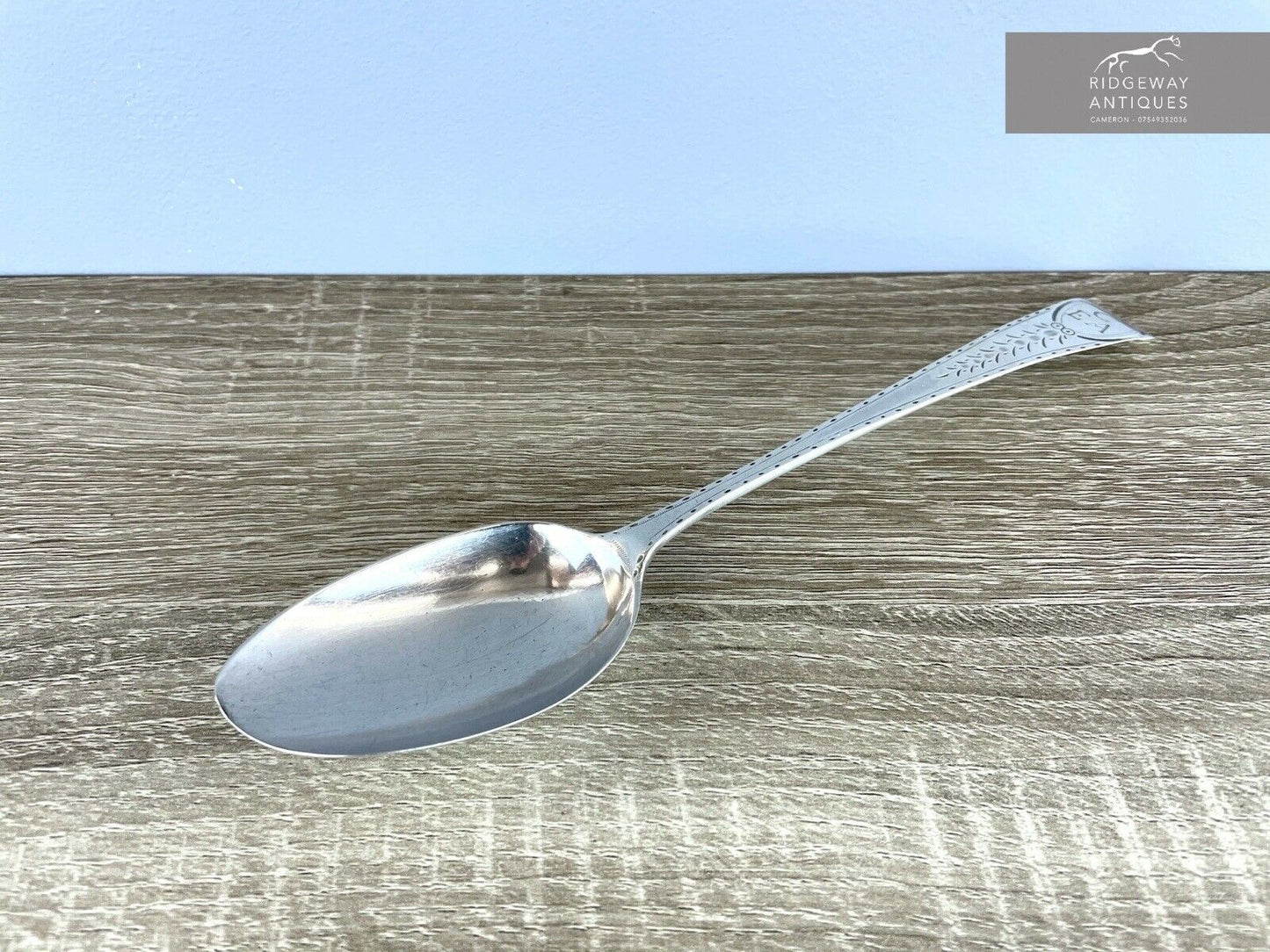 18th Century, Silver Table Spoon, London 1783