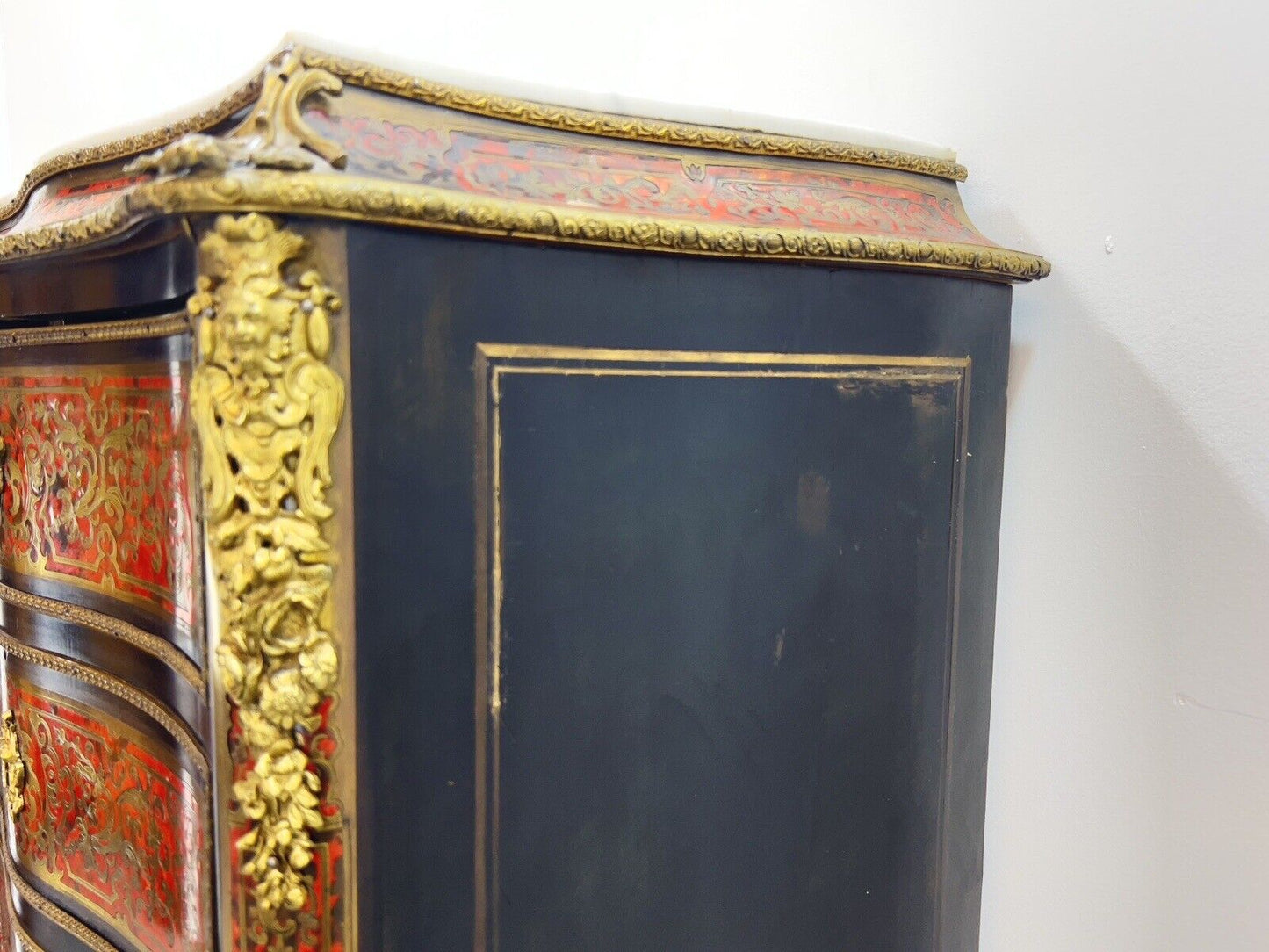 Late 19th Century, Louis XV Style, French Boulle Secretaire