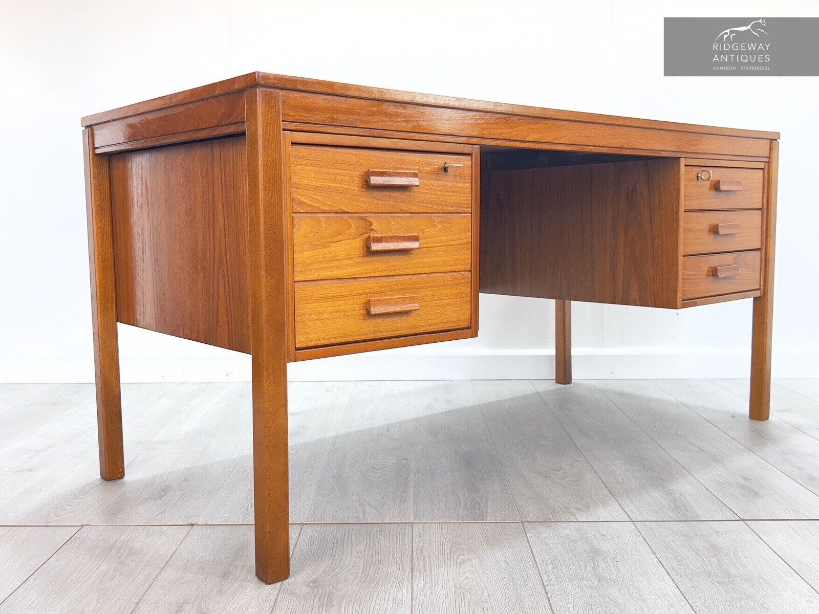 Heggen of Norway, Mid Century Teak Desk