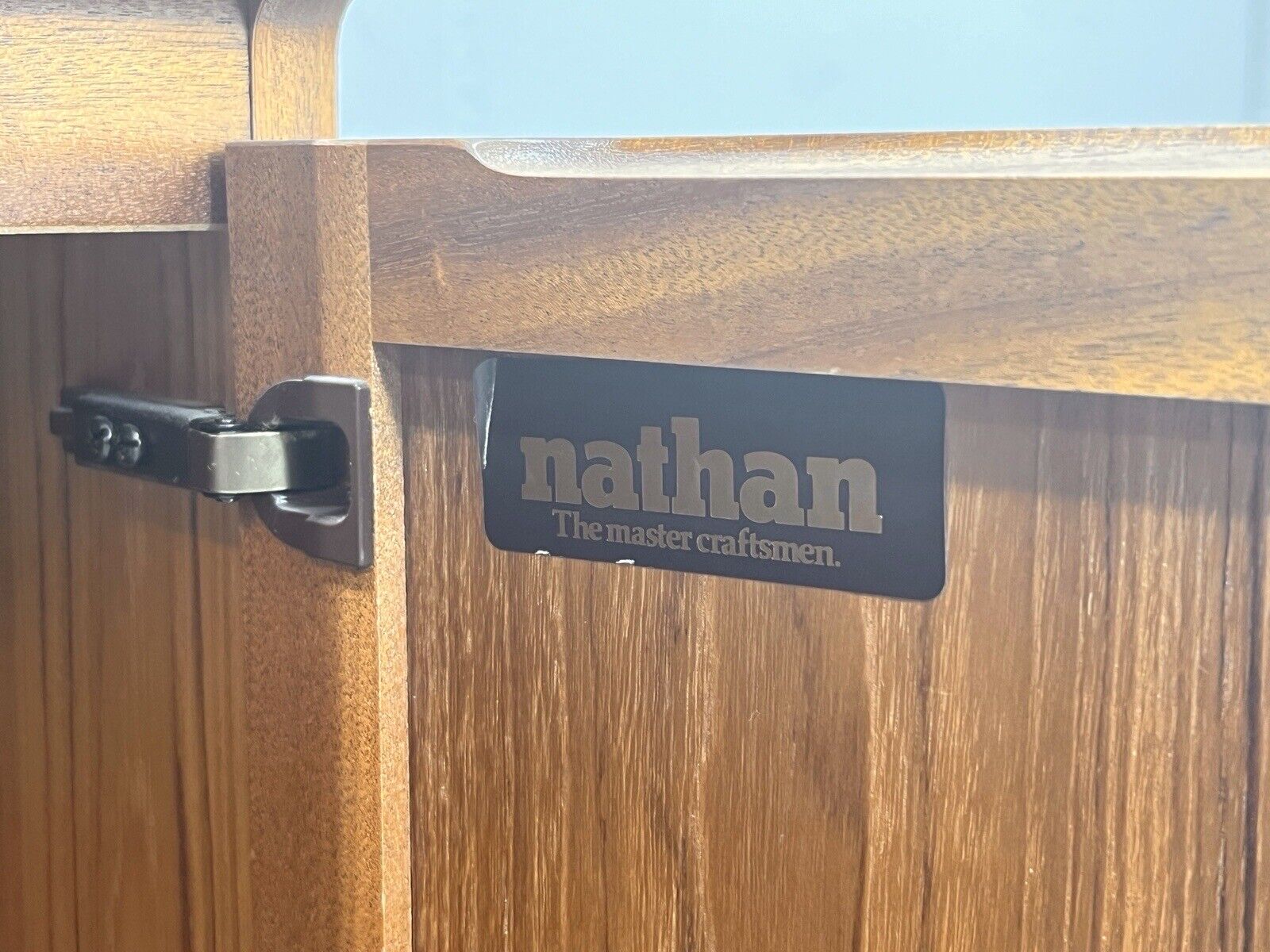 Nathan Squares, Mid Century Teak Hi-Fi Cabinet