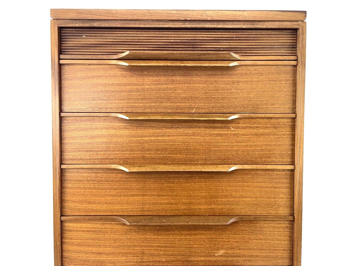 White & Newton, MCM / Retro Teak Tallboy / Chest Of Drawers (7 Drawer)