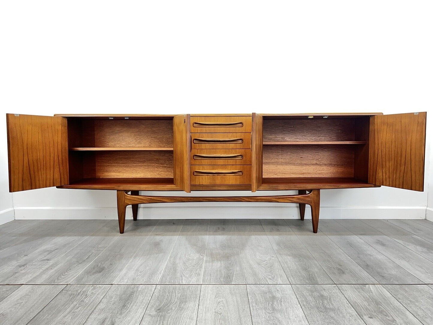 G Plan Fresco, Mid-Century, Long John Teak Sideboard