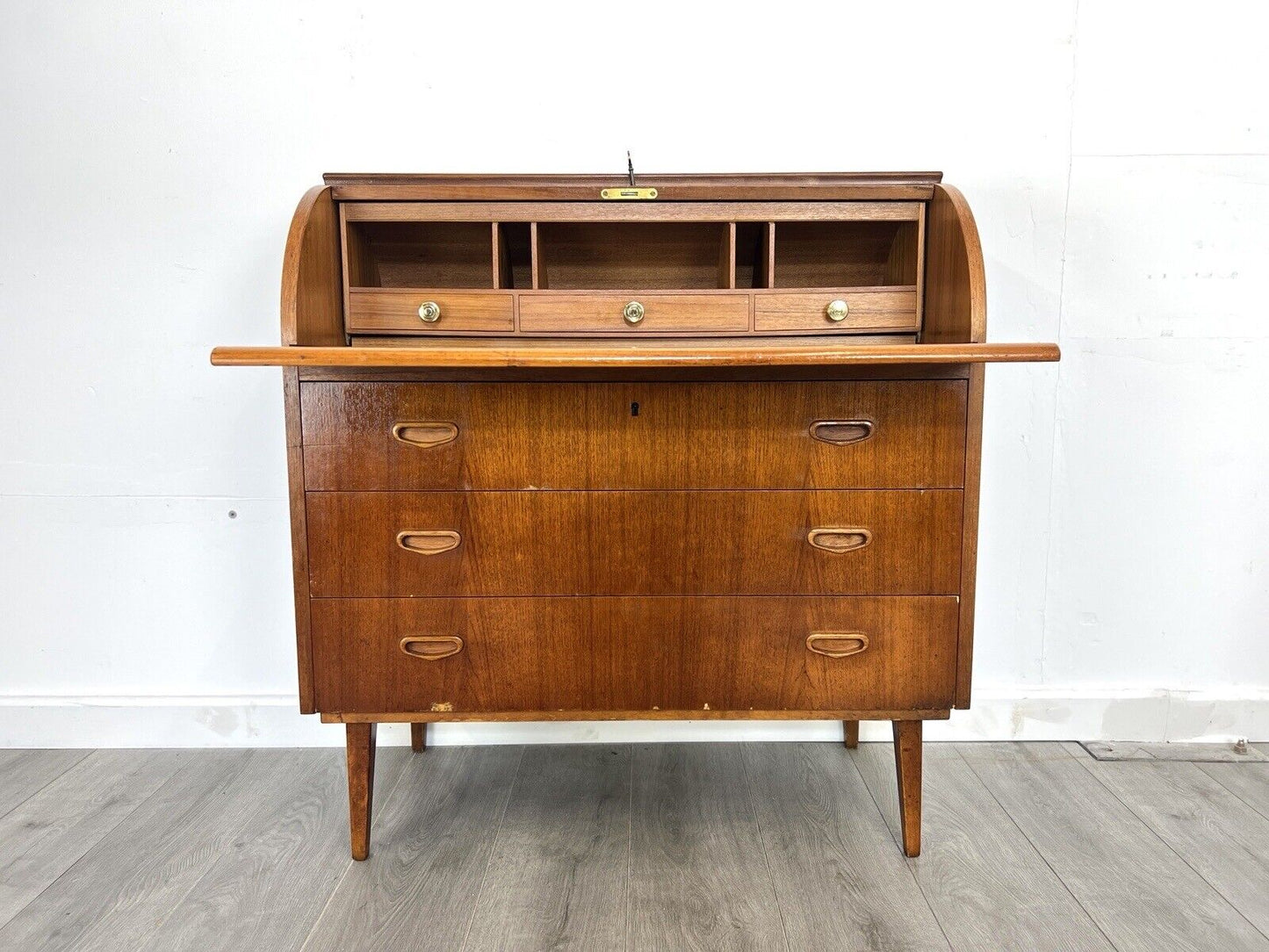 Egon Ostergaard, Vintage Swedish Teak Bureau