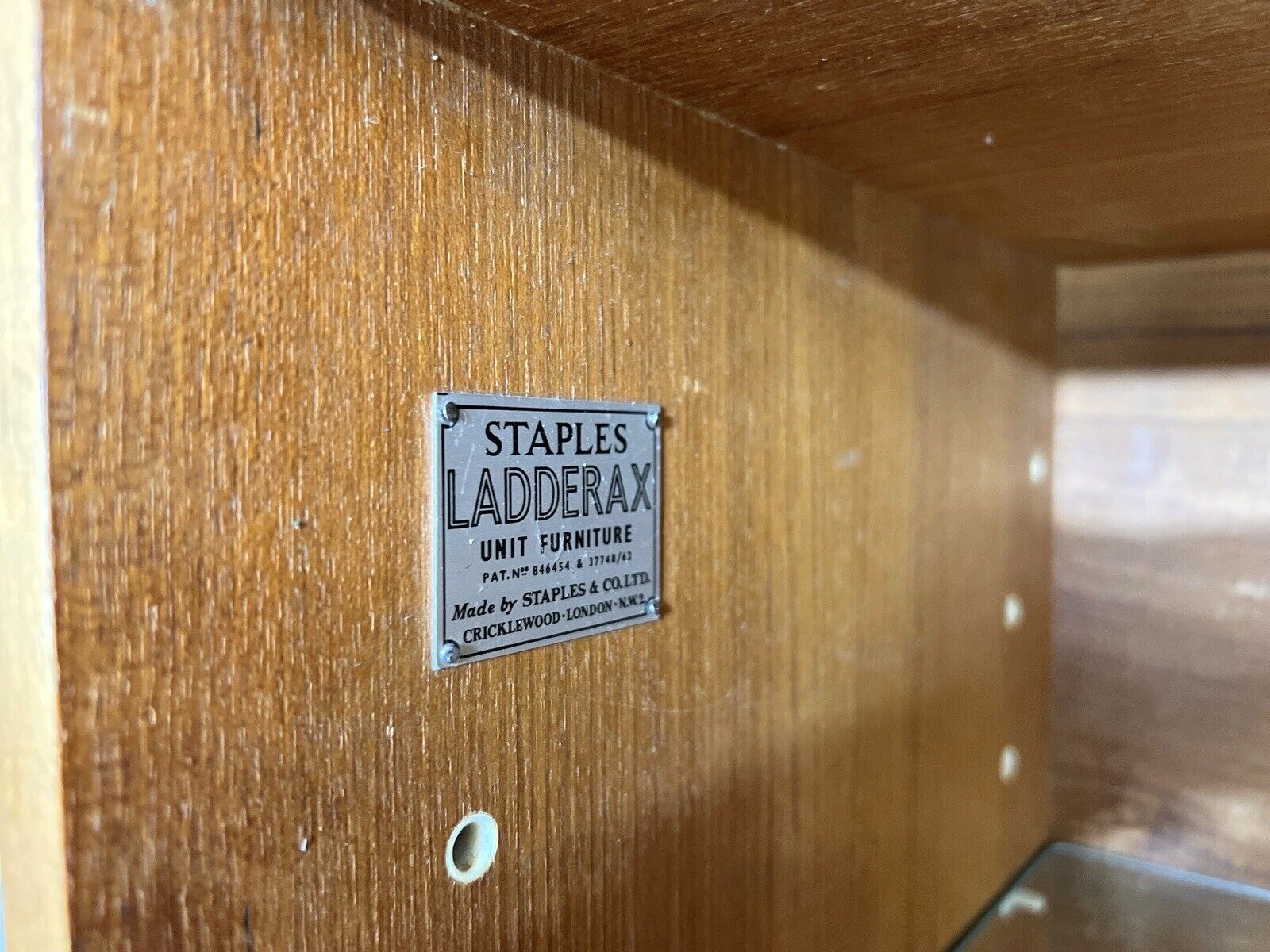 Ladderax, Mid Century Teak and Steel Modular Shelving