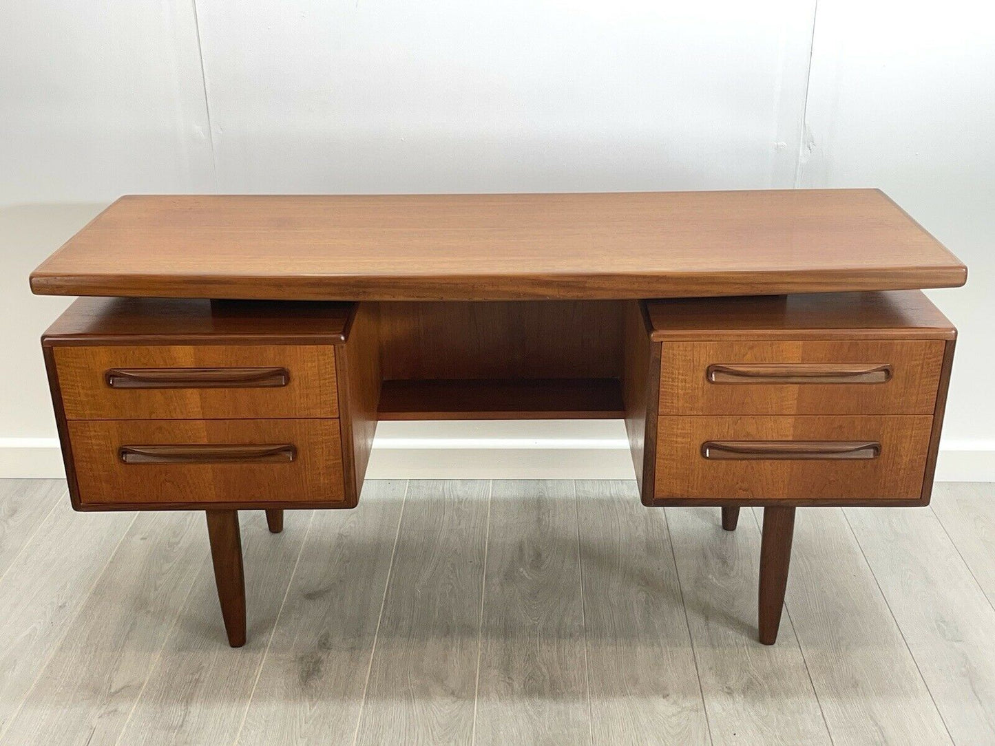 G Plan Fresco, Mid-Century Modern, Teak Desk - V. B. Wilkins