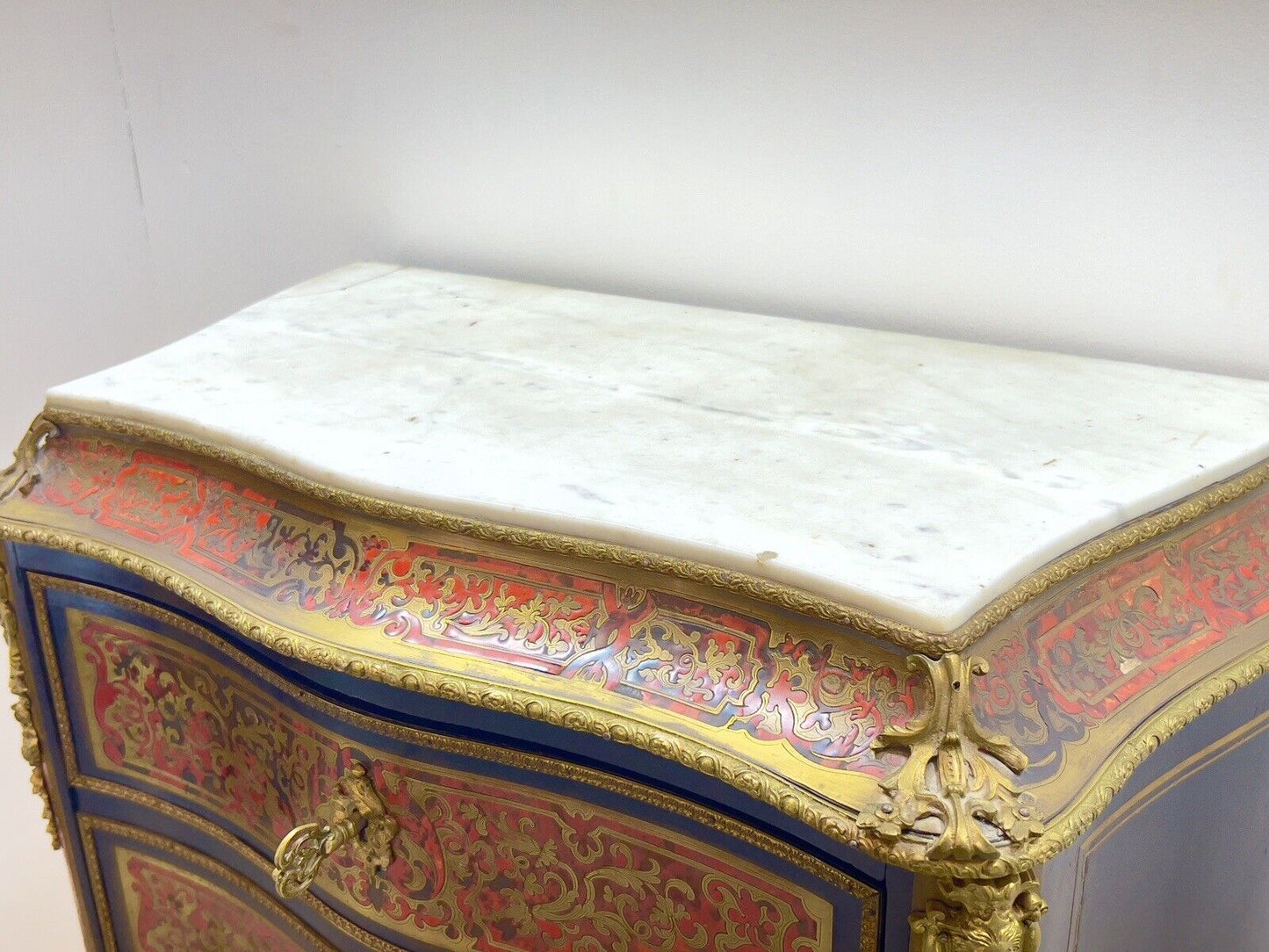 Late 19th Century, Louis XV Style, French Boulle Secretaire