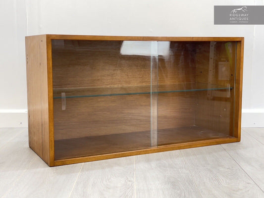 Staples Ladderax, Mid Century Glass Display Cabinet (Wide) - Modified for Robex