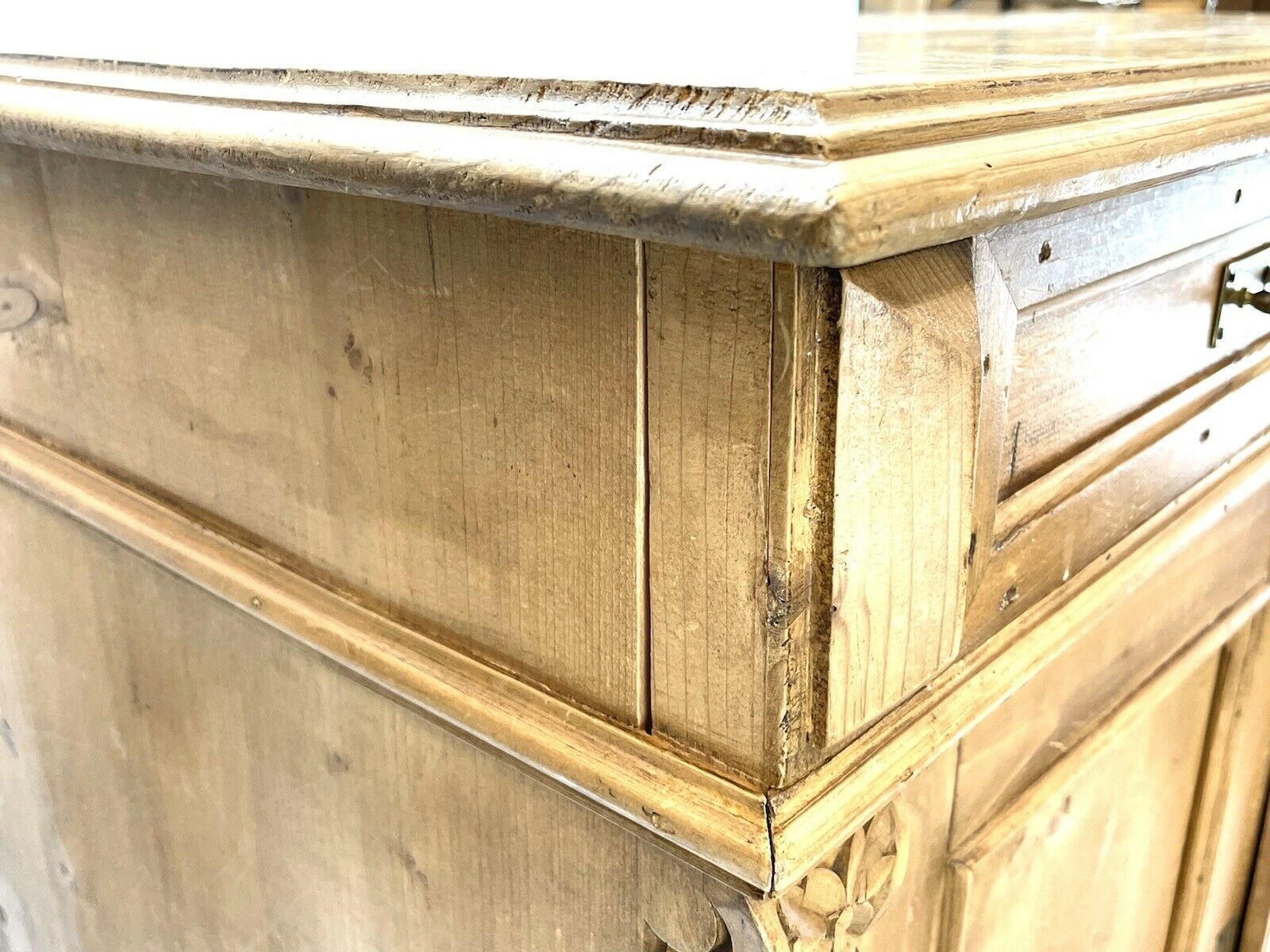 Victorian Pine Sideboard / Dresser Base
